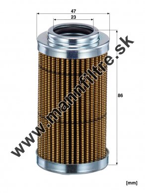 Filter hydrauliky MANN FILTER HD 5011