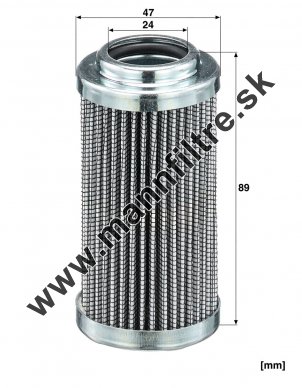 Filter hydrauliky MANN FILTER HD 5015