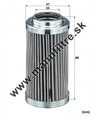Filter hydrauliky MANN FILTER HD 5016