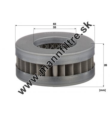 Filter hydrauliky MANN FILTER HD 6005