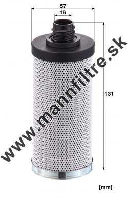 Filter hydrauliky MANN FILTER HD 6010