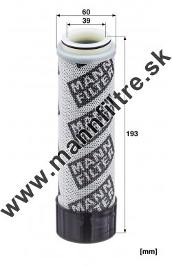 Filter hydrauliky MANN FILTER HD 6015