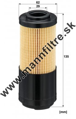 Filter hydrauliky MANN FILTER HD 6016