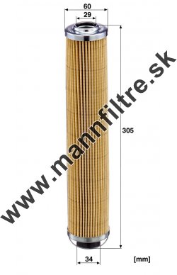 Filter hydrauliky MANN FILTER HD 6019