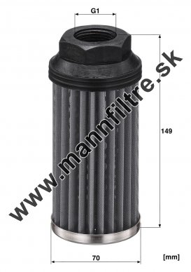 Filter hydrauliky MANN FILTER HD 7026