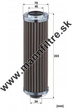 Filter hydrauliky MANN FILTER HD 7035