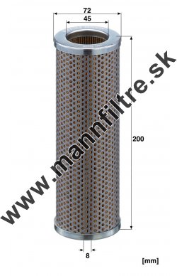 Filter hydrauliky MANN FILTER HD 7036