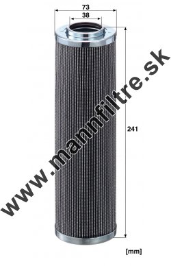 Filter hydrauliky MANN FILTER HD 801