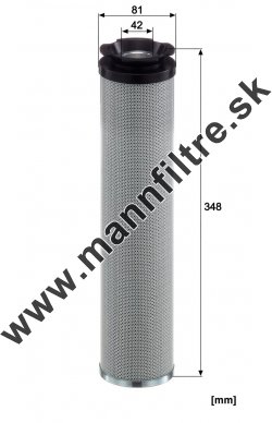 Filter hydrauliky MANN FILTER HD 8010 x