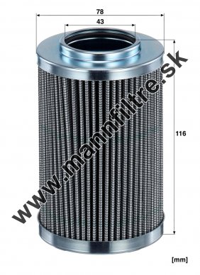 Filter hydrauliky MANN FILTER HD 8011