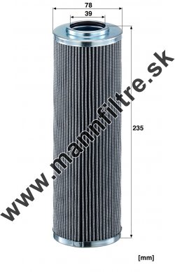 Filter hydrauliky MANN FILTER HD 8012