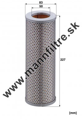 Filter hydrauliky MANN FILTER HD 8013