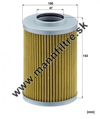 Filter hydrauliky MANN FILTER HD 832