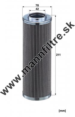 Filter hydrauliky MANN FILTER HD 846/3