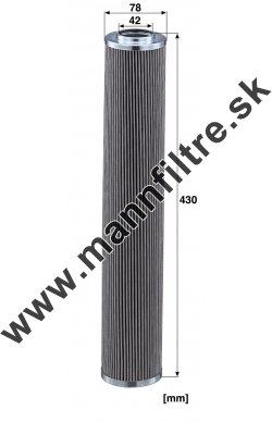 Filter hydrauliky MANN FILTER HD 882/3