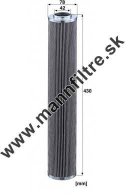 Filter hydrauliky MANN FILTER HD 882/5