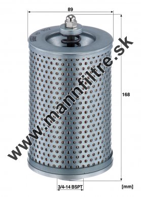 Filter hydrauliky MANN FILTER HD 902