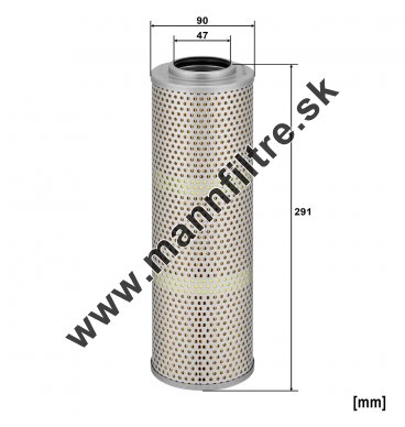 Filter hydrauliky MANN FILTER HD 9021 x