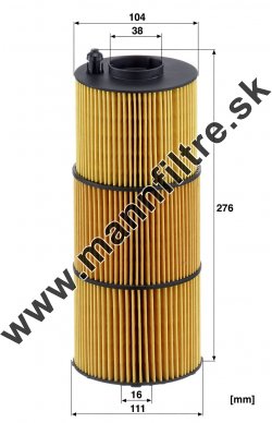 Olejový filter MANN FILTER HU 11 009 z