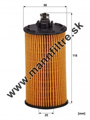 Olejový filter MANN FILTER HU 6042 z