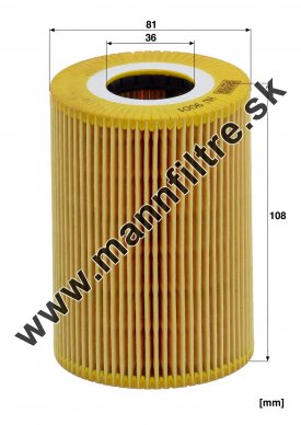Olejový filter MANN FILTER HU 9001 y
