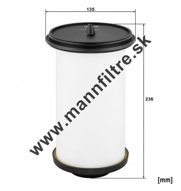 Filter odvzdušňovania MANN FILTER LC 14 002