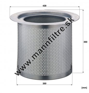 Separátor oleja MANN FILTER  LE 39 007