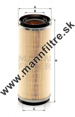 Vzduchový filter MANN FILTER C 10 011