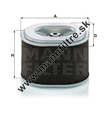 Vzduchový filter MANN FILTER C 10 015