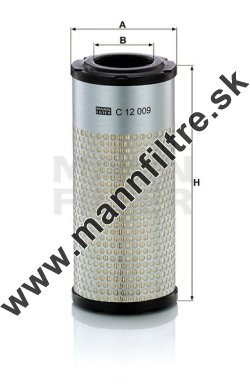 Vzduchový filter MANN FILTER C 12 009