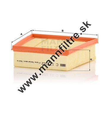 Vzduchový filter MANN FILTER C 17 022