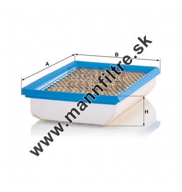 Vzduchový filter MANN FILTER C 25 044