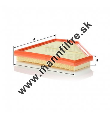 Vzduchový filter MANN FILTER C 26 047