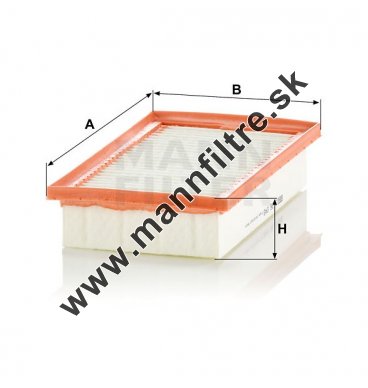Vzduchový filter MANN FILTER C 26 048