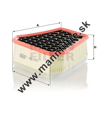 Vzduchový filter MANN FILTER C 26 065