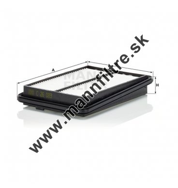 Vzduchový filter MANN FILTER C 26 089