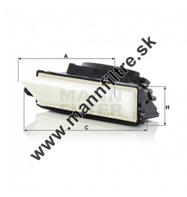 Vzduchový filter MANN FILTER C 29 035-2