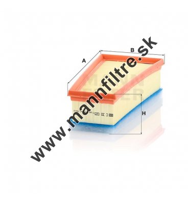 Vzduchový filter MANN FILTER C 30 025