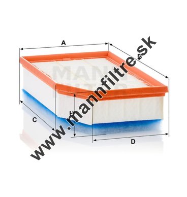 Vzduchový filter MANN FILTER C 31 027
