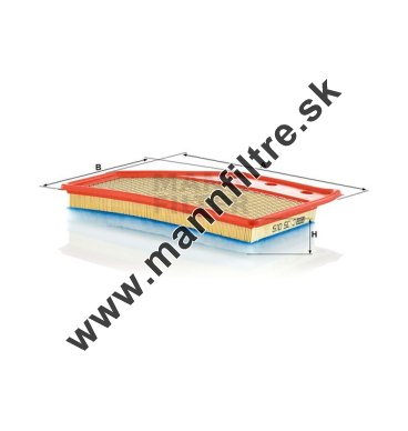 Vzduchový filter MANN FILTER C 35 015
