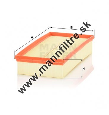 Vzduchový filter MANN FILTER C 35 017