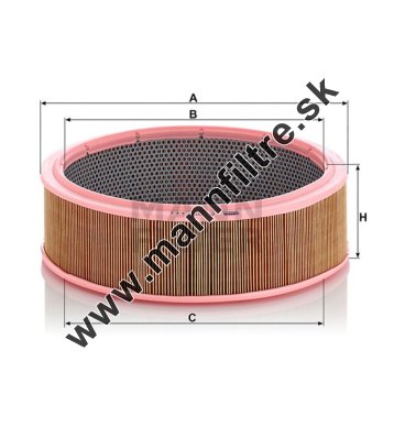 Vzduchový filter MANN FILTER C 35 111