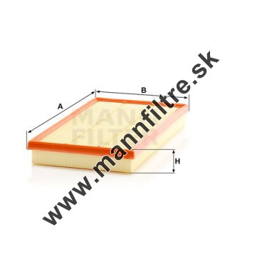 Vzduchový filter MANN FILTER C 43 002