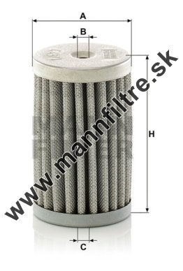 Vzduchový filter MANN FILTER C 43/2