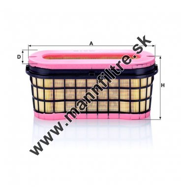 Vzduchový filter MANN FILTER C 49 002