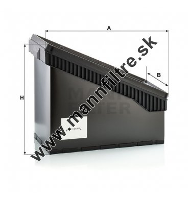 Vzduchový filter MANN FILTER C 50 003