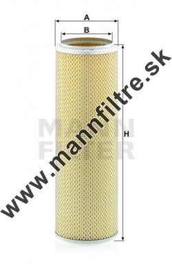 Vzduchový filter MANN FILTER C 551