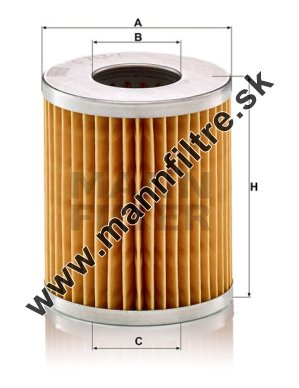 Vzduchový filter MANN FILTER C 713/1