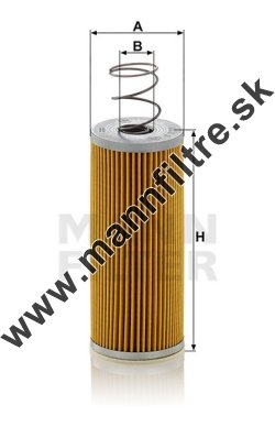 Vzduchový filter MANN FILTER C 717/1