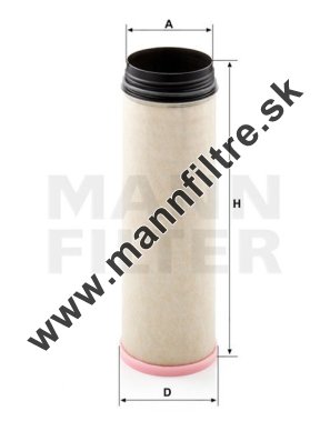 Poistný filter MANN FILTER CF 1470